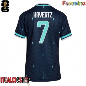 Germania Kai Havertz #7 Seconda Maglia Femmina Mondiali 2026 Manica Corta
